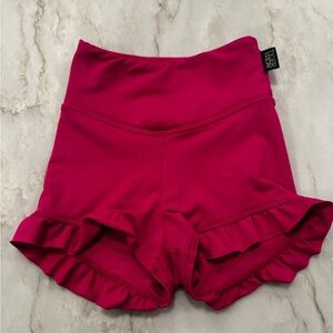 Tiger Friday Pink Ruffle Hem Shorts size CM